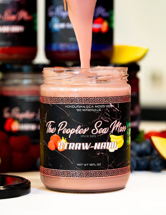 Strawberry Banana Sea Moss
